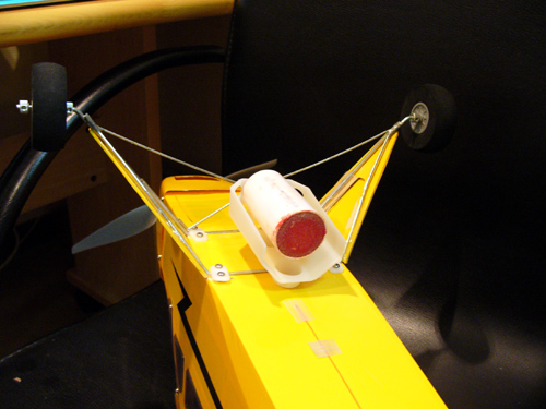 電動用スモークをハイペリオン CUB25にセットしてみました♪