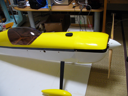 EXTRA260-26cc ARFへのカメラ搭載イメージ