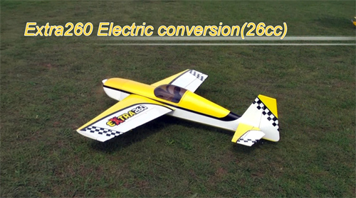 Extra260 Electric conversion(26cc)