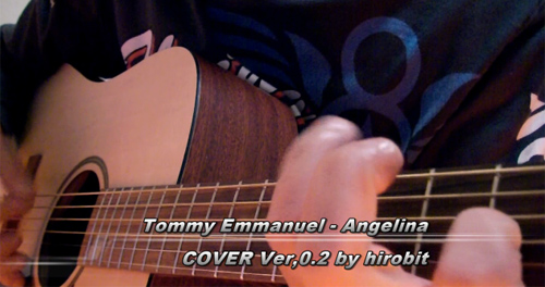 Tommy Emmanuel - Angelina COVER ver0.2