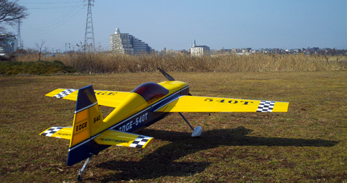 Edge540-50cc ガソリン機　電動コンバージョン