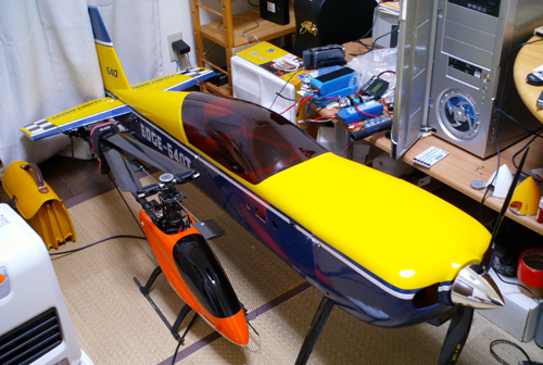 Edge540-50cc ガソリン機電動コンバージョン