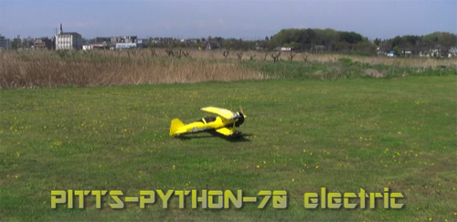 ハイペリオンPITTS-PYTHON-70 初飛行動画