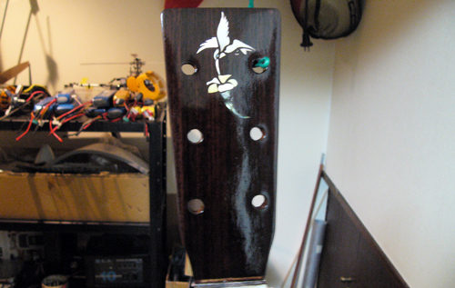 MARTIN D-28KIT ヘッドのインレイ