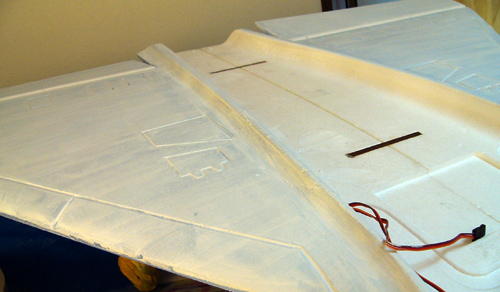 FLY FLY Mirage2000 ジェッソ下地