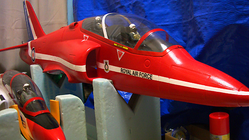 FLY FLY BaE Hawk (Red Arrow) 90mm EDF