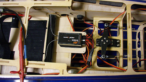 MXS-R 30cc 電動コンバージョン 内部