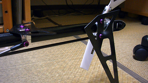 T-REX-550 3GX フライバーレス 垂直翼 T-REX-550 3GX フライバーレス 垂直翼