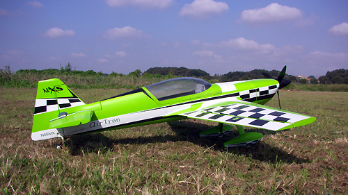 HobbyKing MX2 Green 3D 1400mm EPO (PNF) 初飛行動画