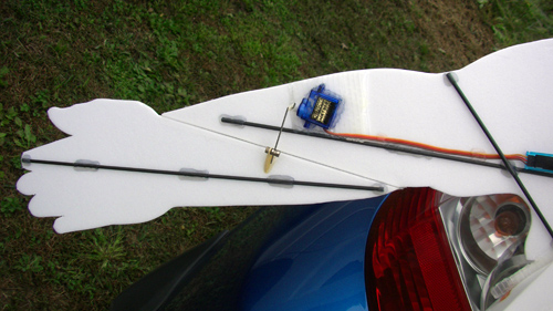 RcSuperhero　手(主翼)