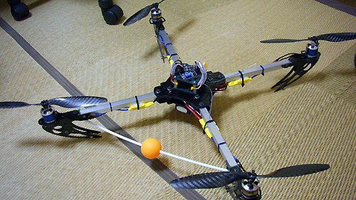 MK X525 V3 Quad-Rotor 完成！