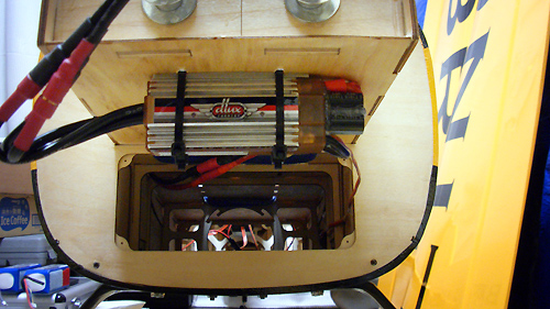 MXS-R 50cc 電動コンバージョン　Turnigy dlux 160A HV