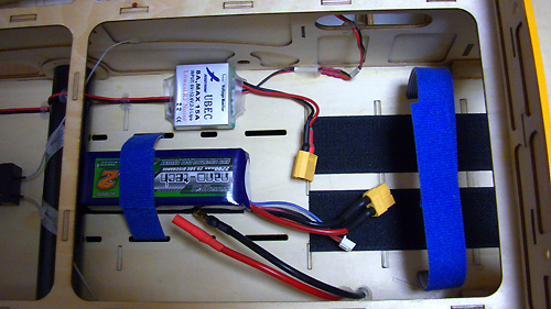 MXS-R 50cc 電動コンバージョン　BEC電源