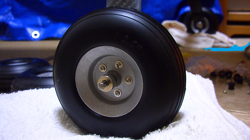 アルミホイール3.5インチタイヤ