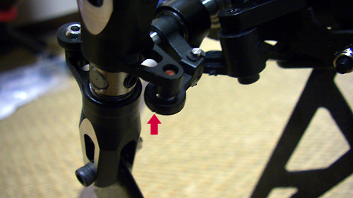 KDS INNOVA 600 FBL テールピッチのボールリンク KDS INNOVA 600 FBL テールピッチのボールリンク