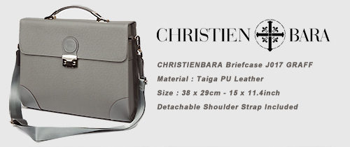 CHRISTIENBARA briefcase