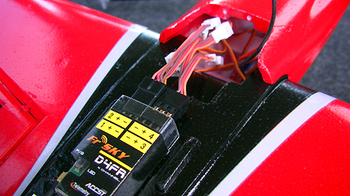 Durafly Edge 540 V3 Micro 3D FrSky 2.4Ghz テレメトリー受信機