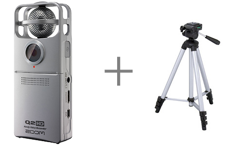 ZOOM Q2HD＋HAKUBA W-312