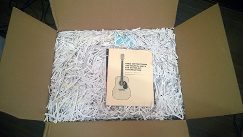 CF MARTIN D-28 KIT 開梱