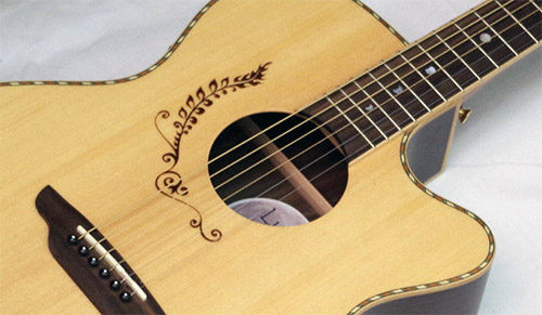 LUNA Vicki Genfan Signature acoustic electric GUITAR