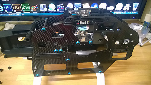 ALIGN T-REX550L DOMINATOR組み立て開始