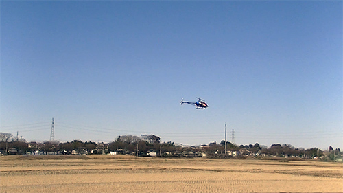 T-REX550L DOMINATOR お初飛行(画像) 