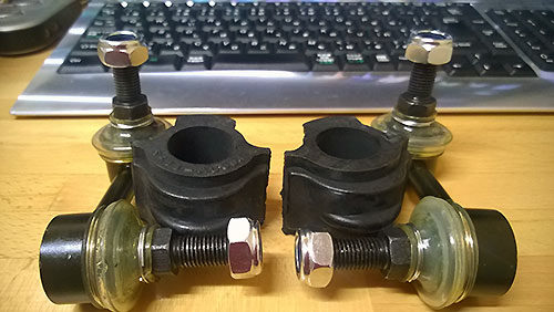 フロントスタビブッシュ＆スタビコネクティングロッド