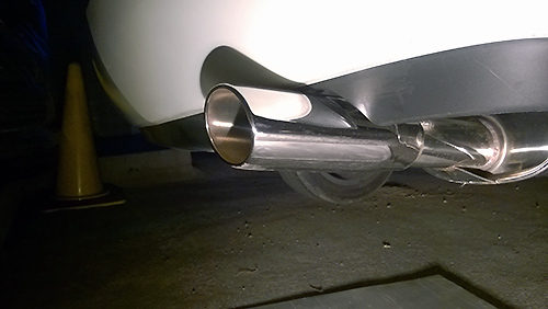 フジツボマフラー交換後