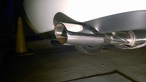 フジツボマフラー交換後