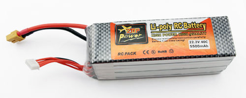 ZOP POWER 6S 5500mAh 40C