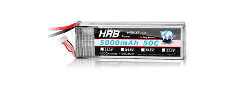 HRB 6S 5000mAh 50C