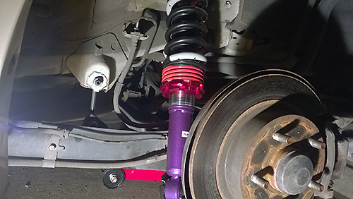 SUSTEC PRO GF 取り付け(リア)