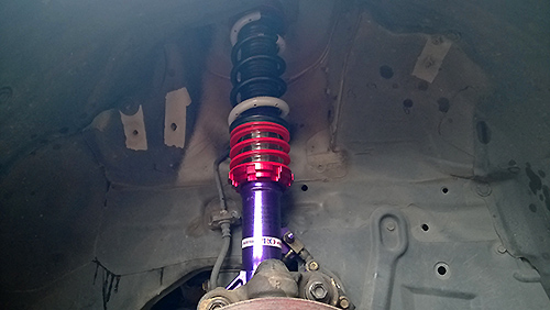 SUSTEC PRO GF 取り付け(フロント)