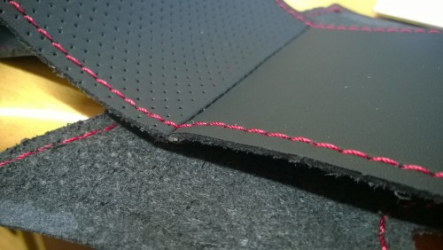 車種専用の編むハンドルカバー