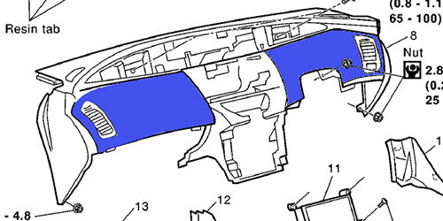 アルカンターラ調シート適用シミュレーション(1)