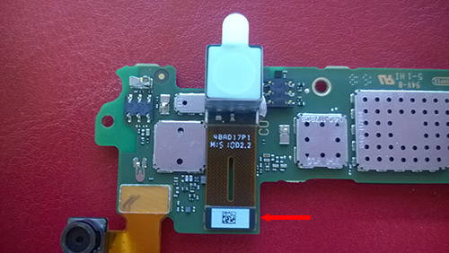 Microsoft Lumia 640 XL カメラモジュール交換後