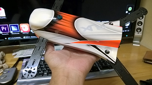 RJX CAOS 330 サイズ感