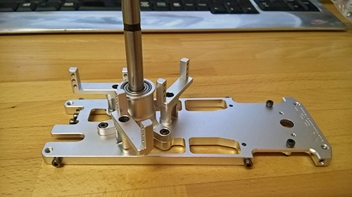 Devil 380 メインシャフト、メインストラクチャー他