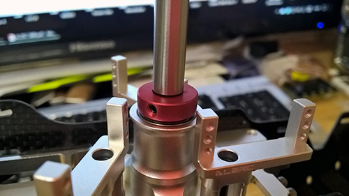 Devil 380 新・メインシャフト＆シャフトカラー(赤)