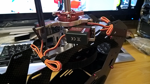 Devil 380 サーボ組み付け