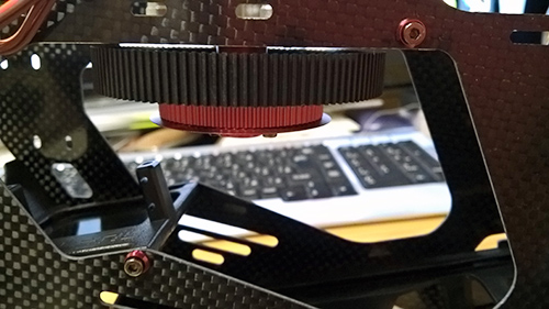 Devil 380 メインギヤ＆プーリー