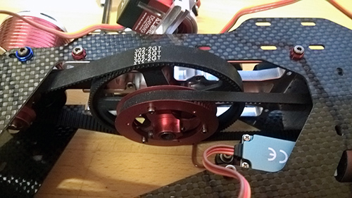 Devil 380 メインギヤ周り