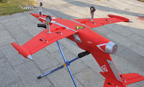 AF Model Diamond 90mm EDF背面