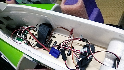 TAFT HOBBY Viper Jet 内部