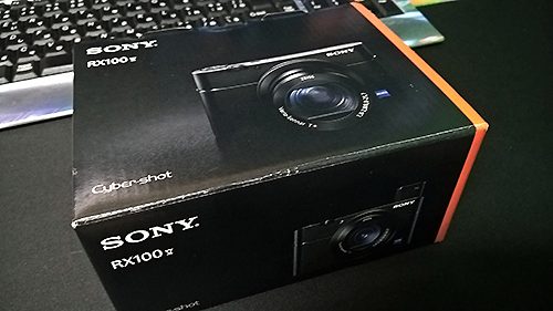 SONY RX100M3パッケージ