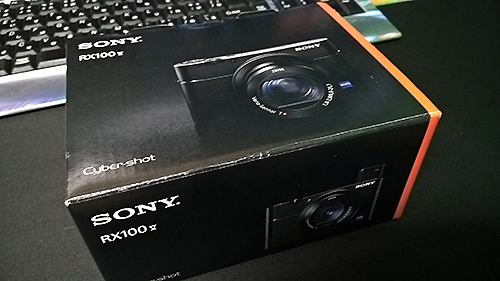 SONY RX100M5パッケージ