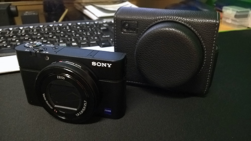 SONY RX100M5開封後