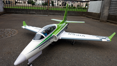 TAFT HOBBY Viper Jet 90mm EDF 記念撮影