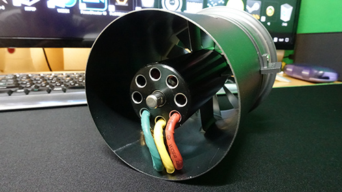 Dr. Mad Thrust 90mm 12-Blade All Alloy EDF 背面