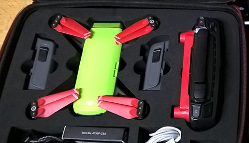 DJI SPARK グリーンはサポセン入り